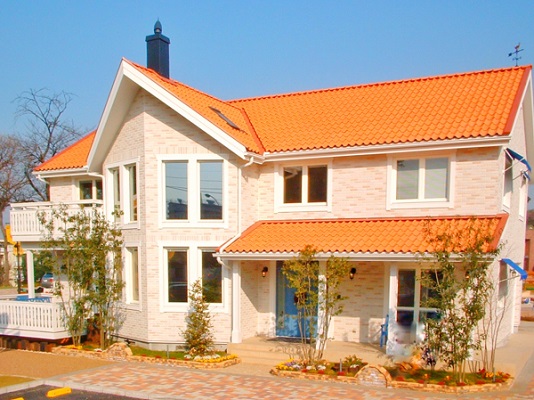 北欧スタイルの輸入住宅例2
